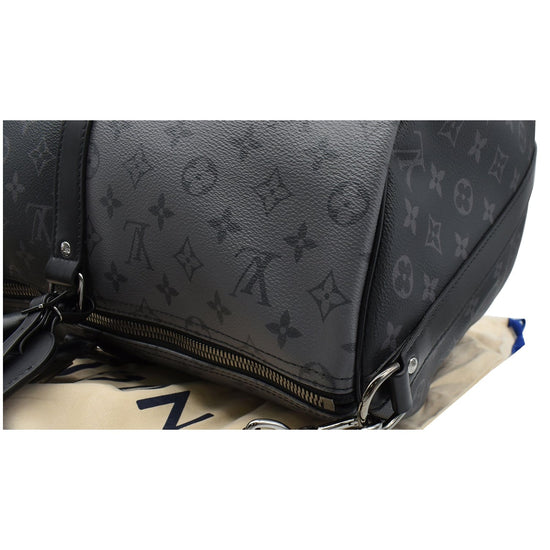 Louis Vuitton Reverse Monogram Eclipse Canvas Keepall Bandouliere 50 –  LuxuryPromise