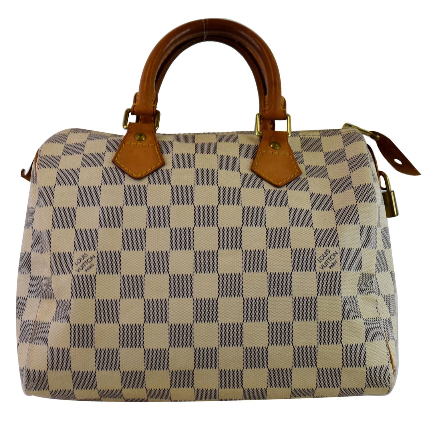 LOUIS VUITTON SPEEDY BANDOULIERE 25 IN DAMIER AZUR Luxury Bags  Wallets  on Carousell