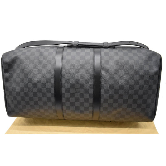 Louis Vuitton Damier Graphite Canvas Keepall Bandouliere 55 Duffle Bag  Travel Bag – THE-ECHELON