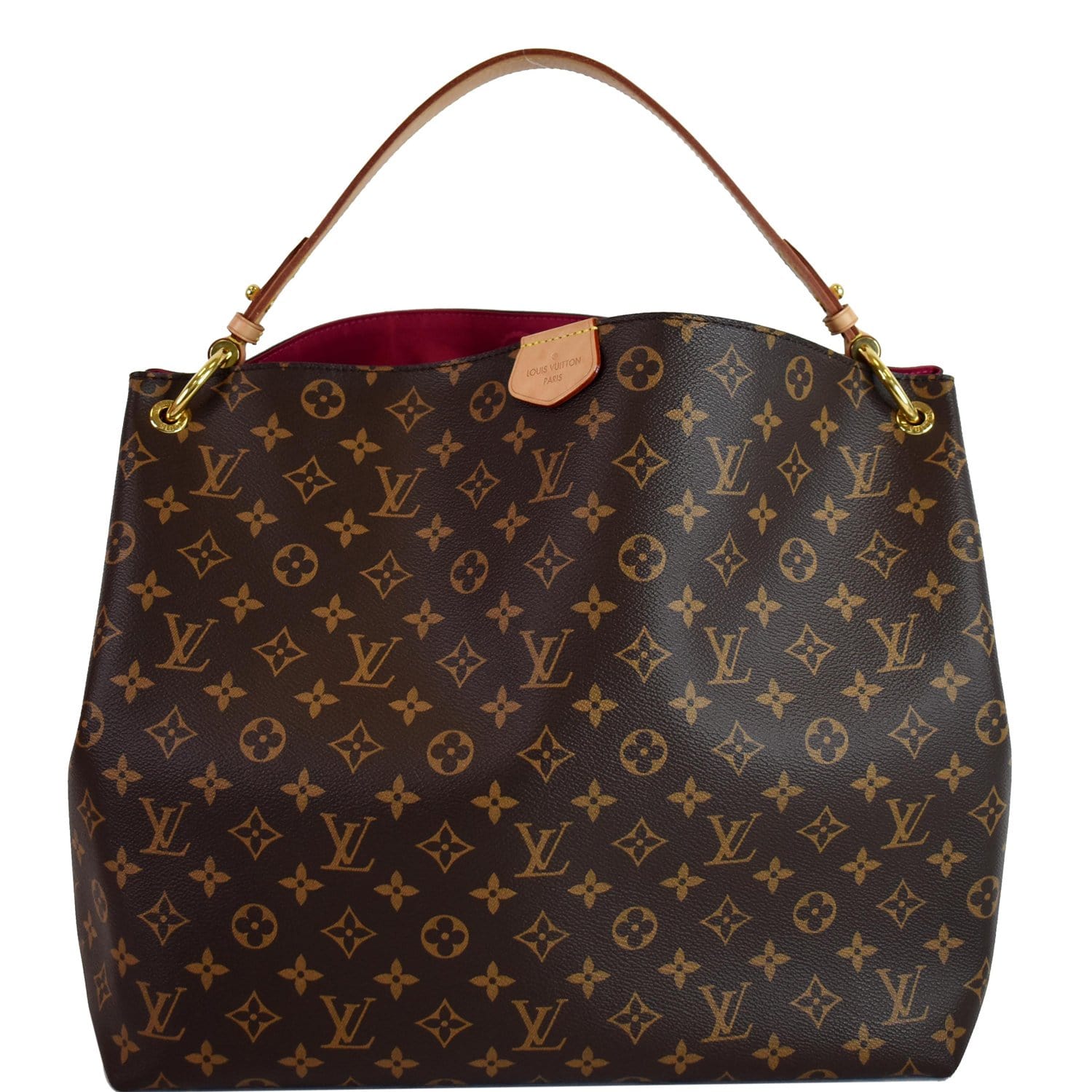 Louis Vuitton® Graceful MM Beige. Size  Louis vuitton, Louis vuitton  official website, Designer shoulder bags