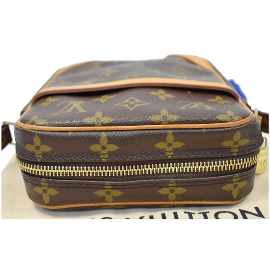 Danube leather crossbody bag Louis Vuitton Brown in Leather - 27638215