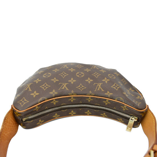 Brown Louis Vuitton Monogram Croissant MM Hobo Bag – Designer Revival