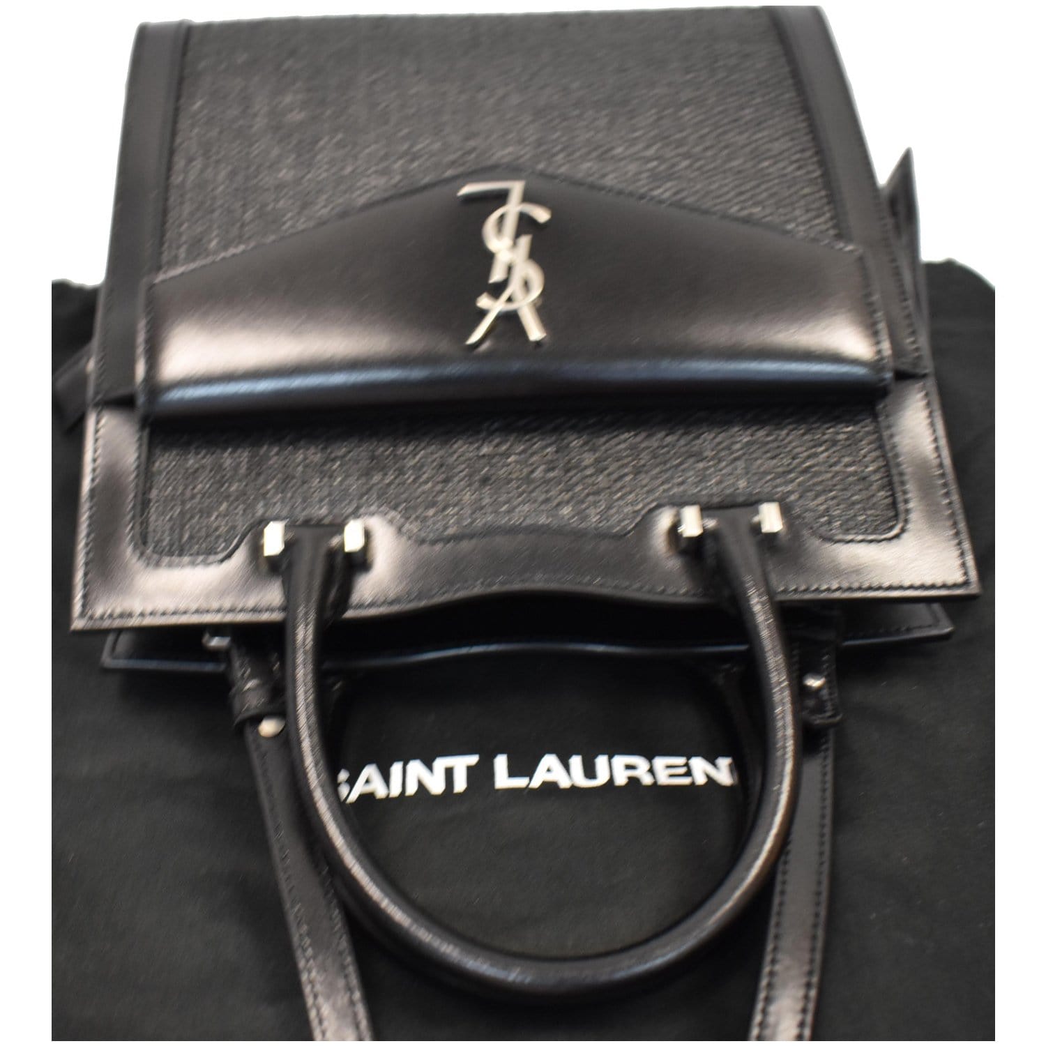 ysl uptown small tote