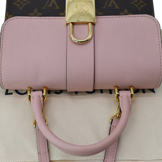 Louis Vuitton Locky BB Rose Poudre Monogram Shoulder Bag 