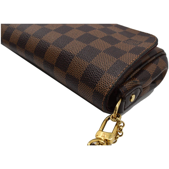 LOUIS VUITTON Favorite PM Damier Ebene Crossbody Bag Brown - 20% OFF