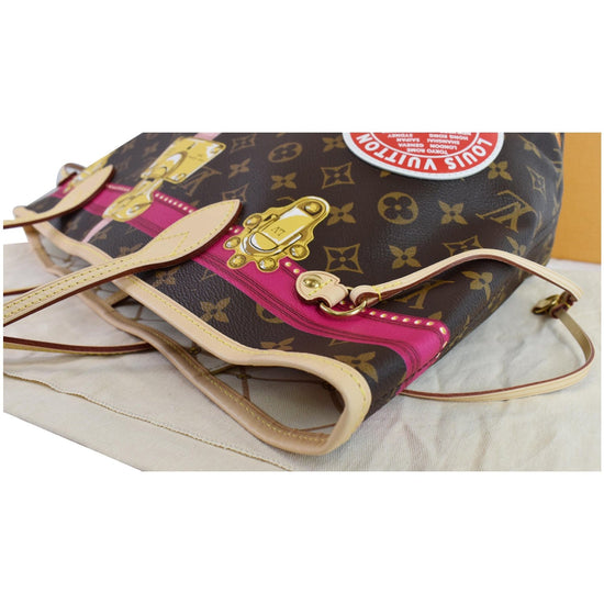 LOUIS VUITTON Monogram Summer Trunks Neo Neverfull MM 260816