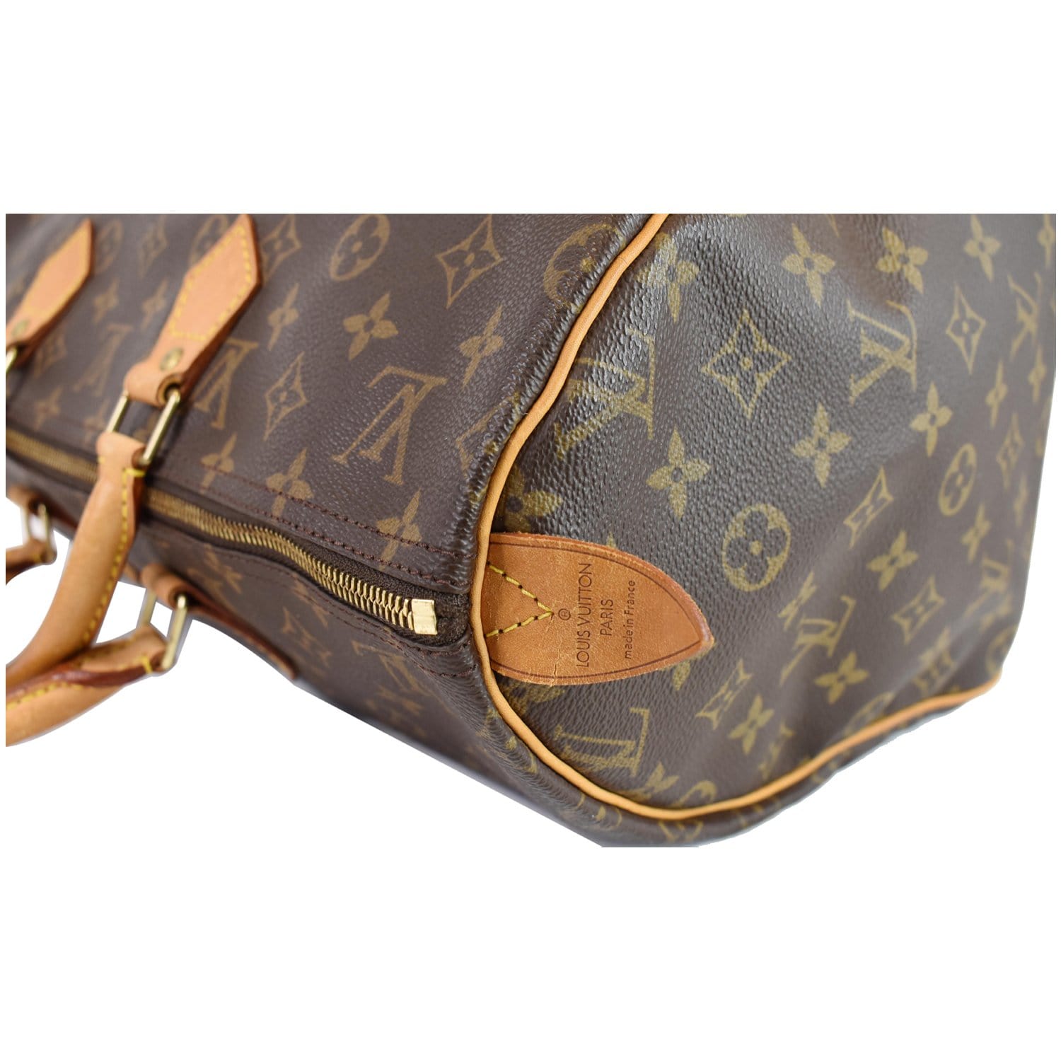 Louis Vuitton Speedy 40 Monogram Canvas Satchel Bag