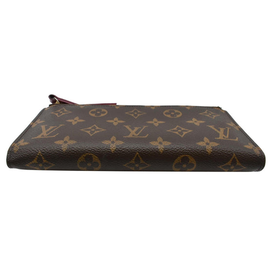 Louis Vuitton Brown 2015 LV Monogram Adèle Wallet