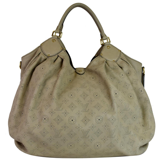 LOUIS VUITTON Mahina XXL Monogram Leather Opal Shoulder Bag