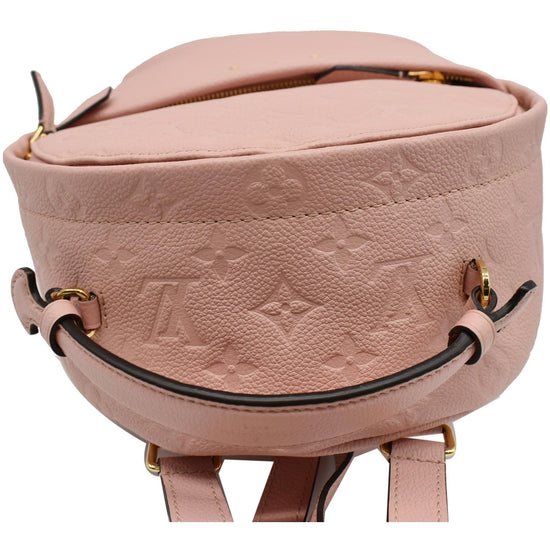 Louis Vuitton Cerise Empreinte Sarbonne Leather Backpack