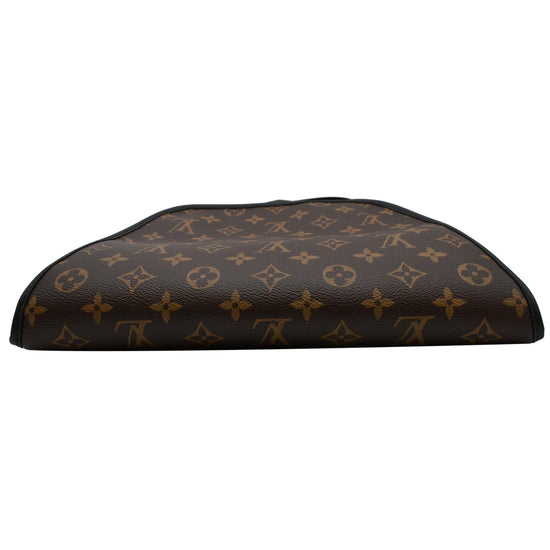 LOUIS VUITTON Magnetic Monogram Macassar Messenger Bag Brown