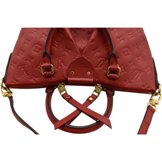 LV Monogram Empreinte Leather Saint Germain PM Red_Louis  Vuitton_BRANDS_MILAN CLASSIC Luxury Trade Company Since 2007