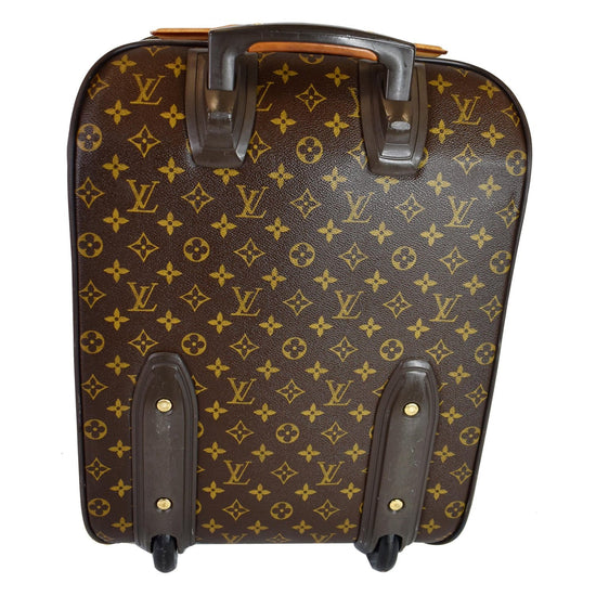 Louis Vuitton Brown Nylon Pegase 45 Suitcase Cover/Protector