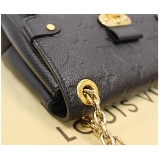 Louis Vuitton Black Empreinte Vavin BB Gold Hardware Available For