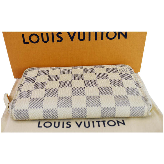 LOUIS VUITTON Damier Azur Zippy Organizer Wallet 1231861