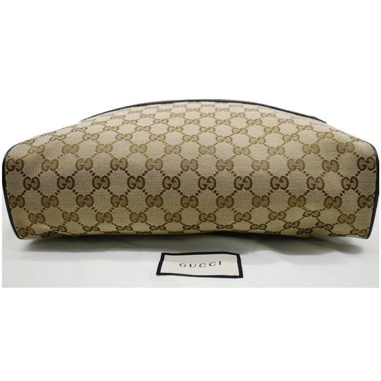 GUCCI Monogram Messenger Bag Dark Brown 1221446