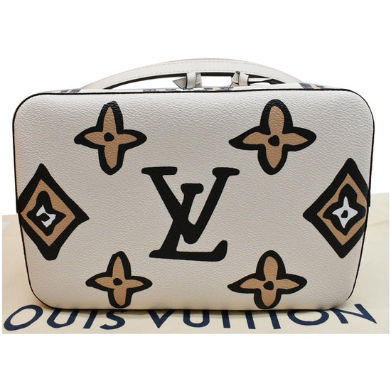 LOUIS VUITTON WILD AT HEART NEO NOE BAG BLACK NEONOE GIANT MONOGRAM ANIMAL  PRINT