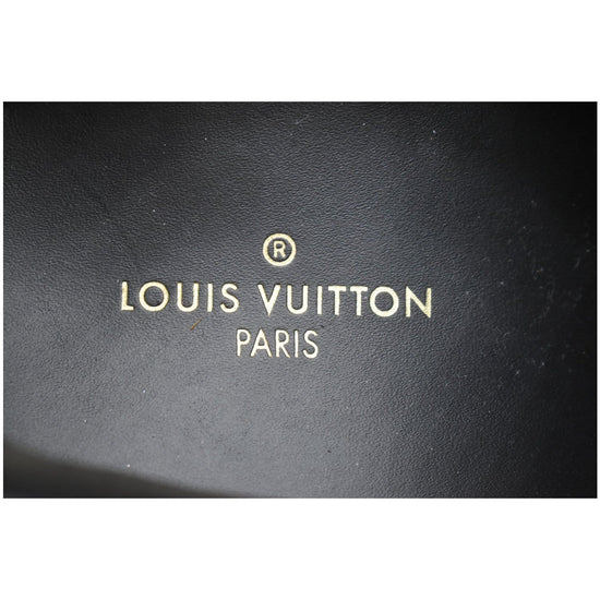 Louis Vuitton Black Leather and Suede Runaway Sneakers Size 39 Louis Vuitton