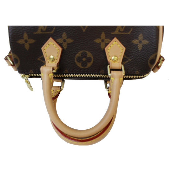 Louis Vuitton - *LV NANO SPEEDY* Inspired Crossbody Bag on Designer Wardrobe