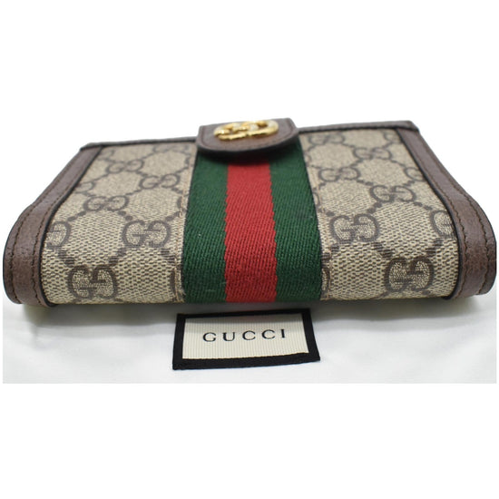 Shop GUCCI Ophidia 2020 Cruise Ophidia Gg Passport Case (597620