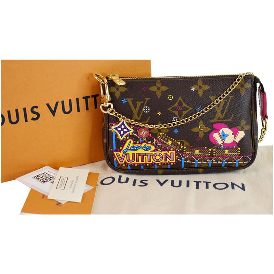 Louis Vuitton 2020 Christmas Animation Monogram Mini Pochette