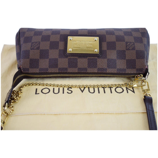 Louis Vuitton Damier Ebene Eva Pochette - Brown Clutches, Handbags -  LOU721053
