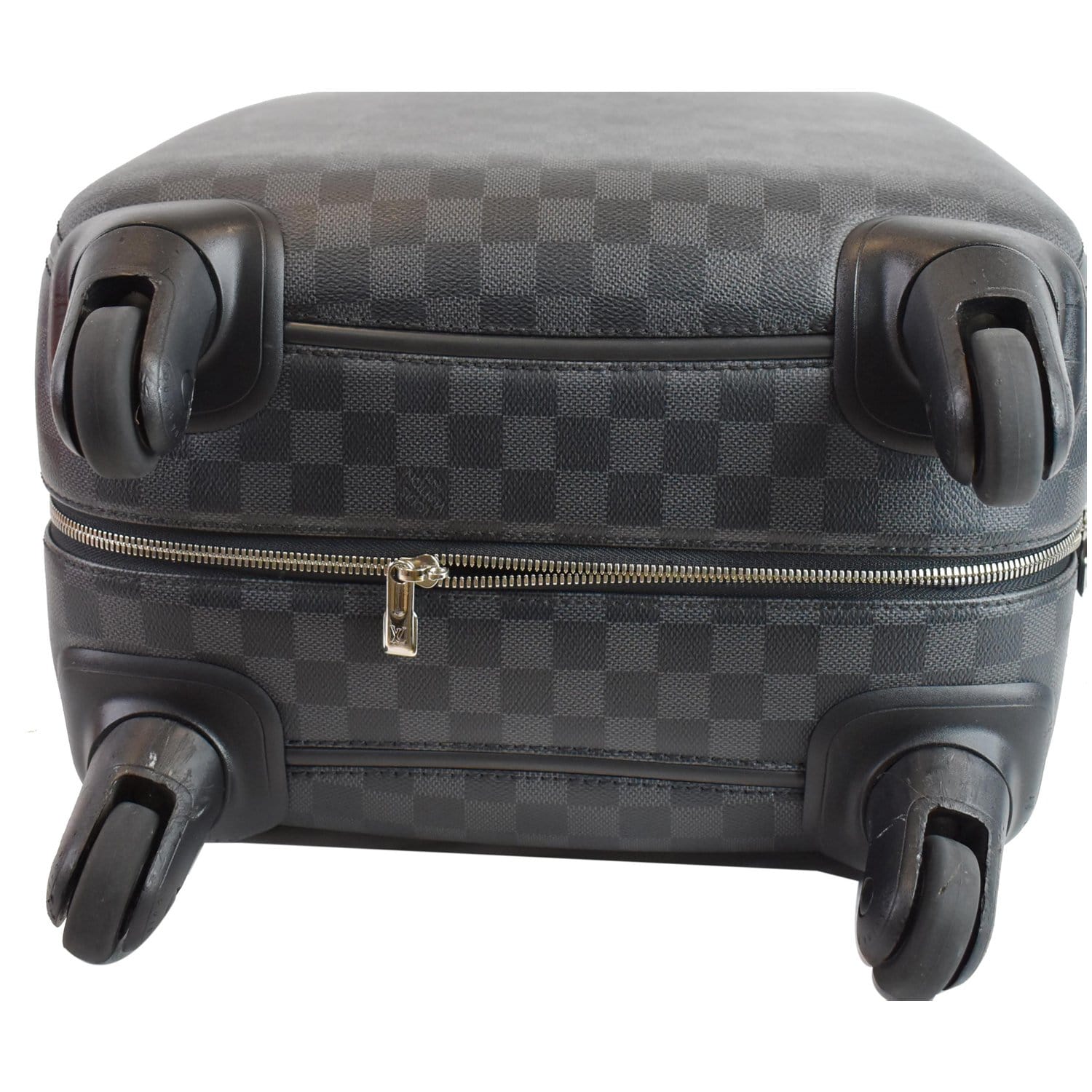 Louis Vuitton Zephyr 55 Damier Graphite Rolling Suitcase Luggage Black