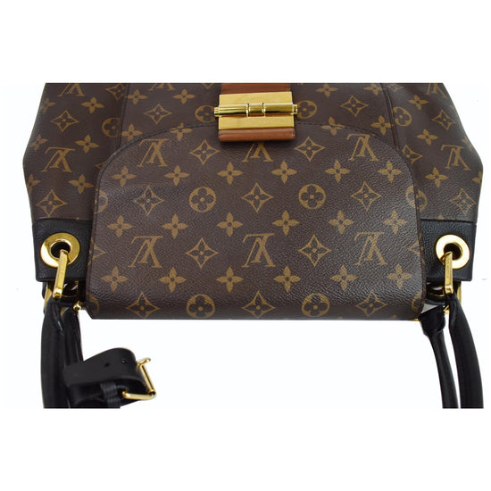 Louis Vuitton Camel Olympe Monogram Canvas Leather Hand Shoulder Bag –  Debsluxurycloset