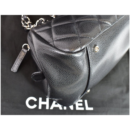 Chanel Caviar Leather Timeless CC Small Bowler Bag (SHF-SYECsY) – LuxeDH