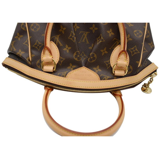 Tivoli leather handbag Louis Vuitton Brown in Leather - 23307603