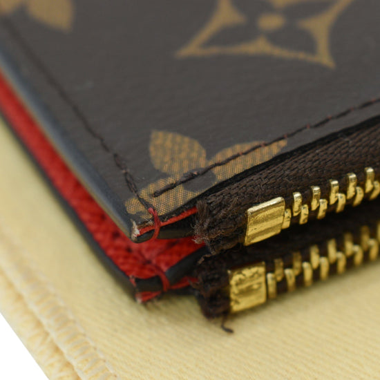 Brown Louis Vuitton Monogram Adele Wallet – Designer Revival