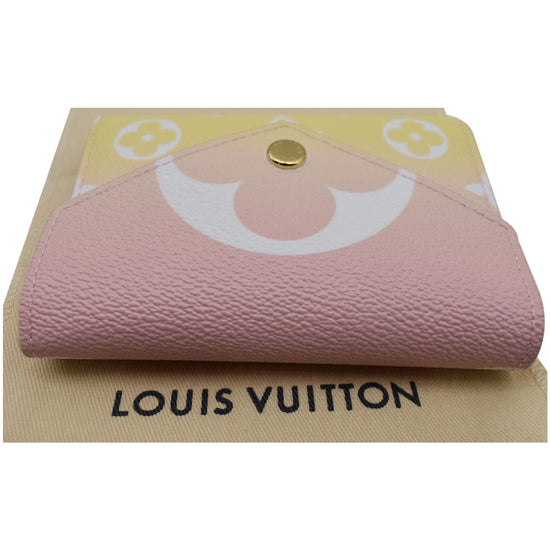 LOUIS VUITTON Monogram Victorine Compact Wallet Pink - 15% OFF