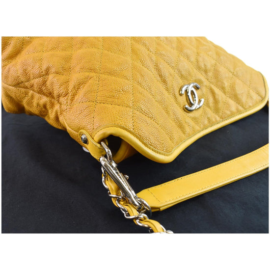 Jay Herbert Yellow Quilted Leather Mini Flap cross body Chain Strap Ba –  Palm Beach Vintage