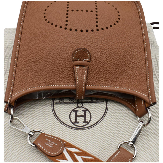 Hermes Evelyne 16 TPM Clemence Calfskin Cuivre