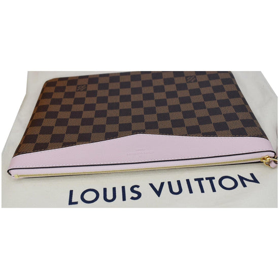 Louis Vuitton Daily Pouch Clutch Monogram with Peach - A World Of Goods For  You, LLC