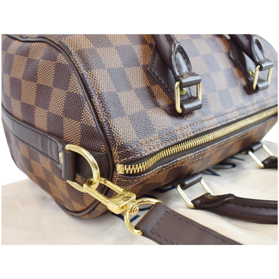 Louis+Vuitton+Speedy+Bandouli%C3%A8re+Crossbody+Bag+25+Brown+
