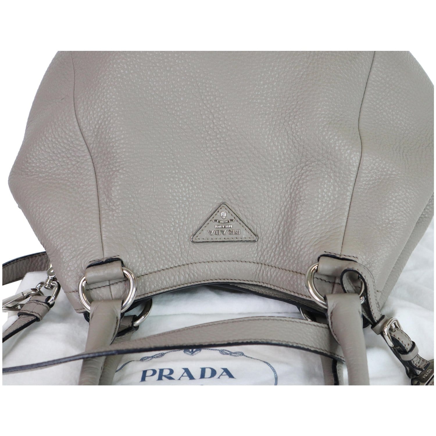 prada taupe bag