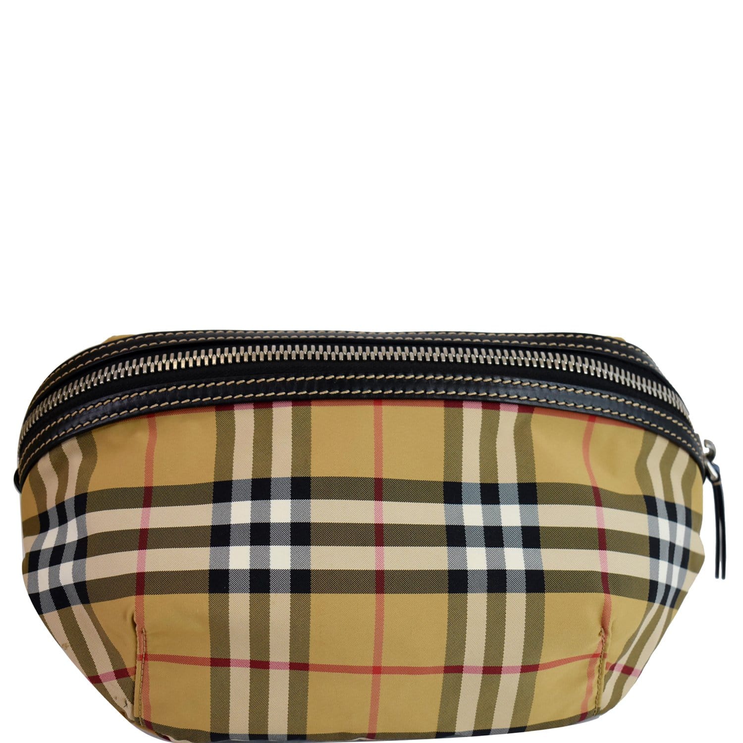 Burberry Vintage Check Beige Waist Bag