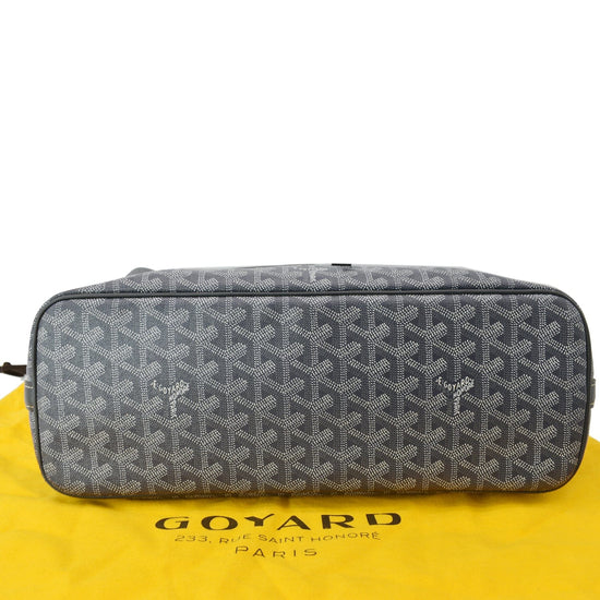 Goyard Capetien Coated Canvas Messenger Bag Grey Hot Deals