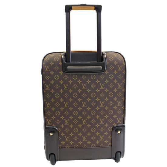 LOUIS VUITTON suitcase M23294 Pegas 55 Monogram canvas Brown unisex Us –