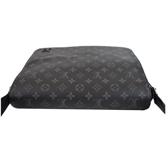 Louis Vuitton District MM Monogram Eclipse Canvas For Men, Men's