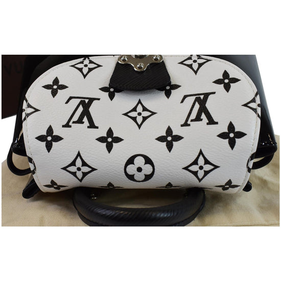 Louis Vuitton Pop Hot Springs Backpack Monogram Black White in Patent  Leather/Coated Canvas with Gold-tone - US