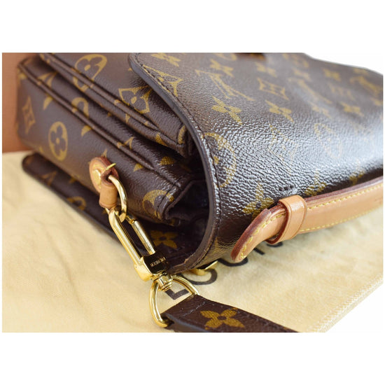 Louis Vuitton Pochette Métis Arizona Brown in Cowhide Leather with  Gold-tone - US