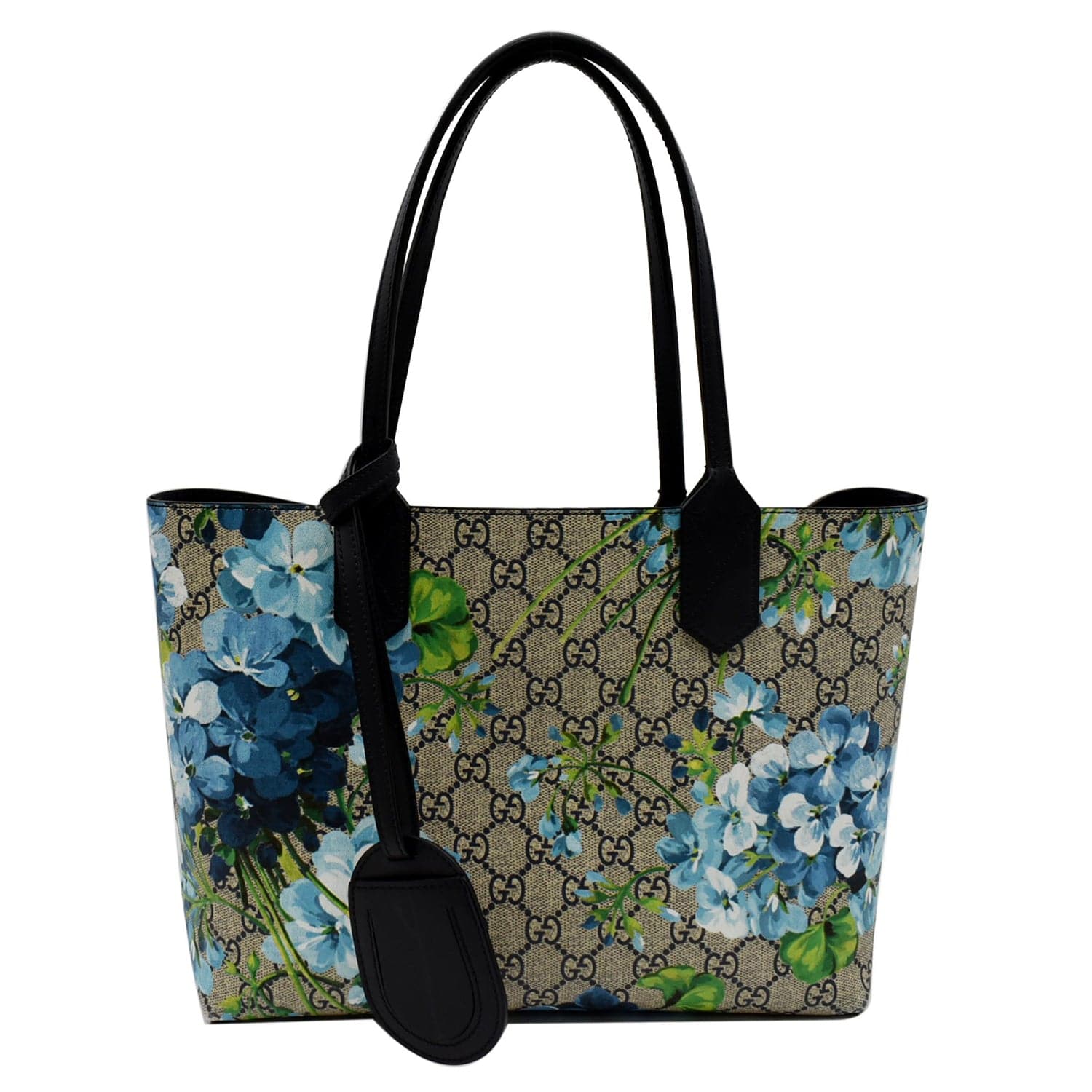 Gucci Navy Blue Vintage GG Canvas Tote at Jill's Consignment