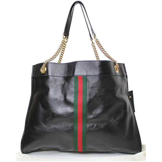 Gucci Rajah Large Leather Tote Shoulder Bag for Women