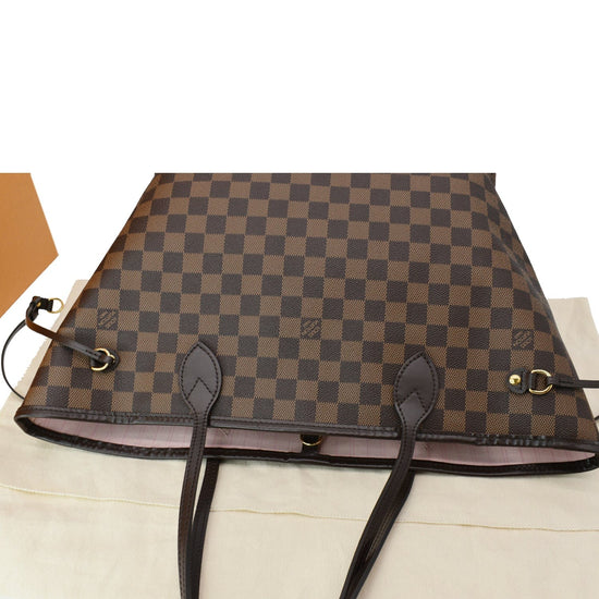 Neverfull tote Louis Vuitton Brown in Wicker - 27636877