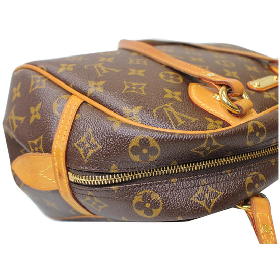 LV Montorgueil PM Brown Monogram Canvas with Leather and Gold Hardware  #GLKYT-2 – Luxuy Vintage