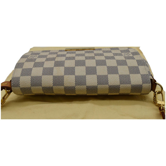 LOUIS VUITTON Damier Azur Favorite PM 1146927