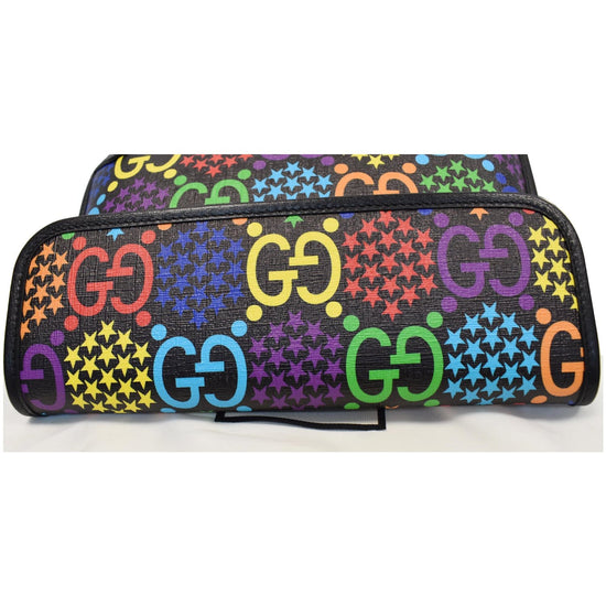 Gucci GG Supreme Monogram Canvas Black Belt Bag 598113 (PZX