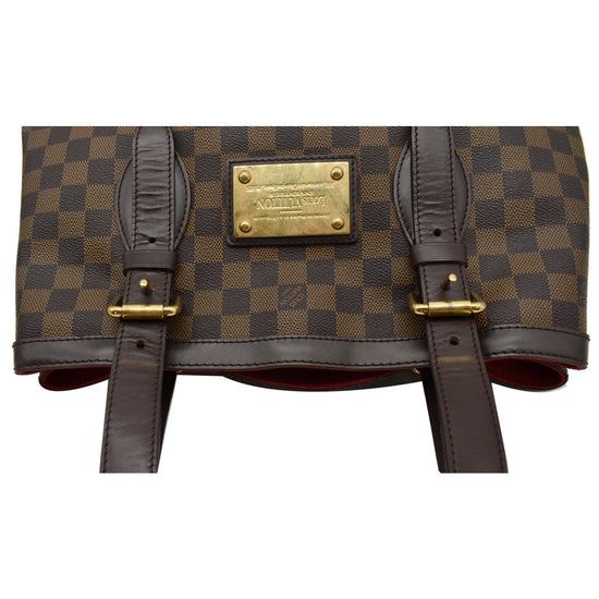 Brown Louis Vuitton Damier Ebene Hampstead MM Tote Bag – Designer Revival